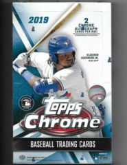 2019 Topps Chrome MLB Baseball Hobby Box
